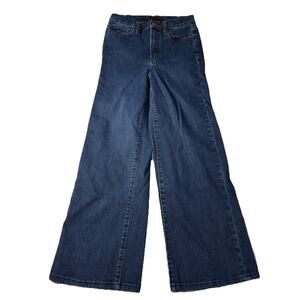 Joe's Jeans Dark Blue Flare & Wide Leg